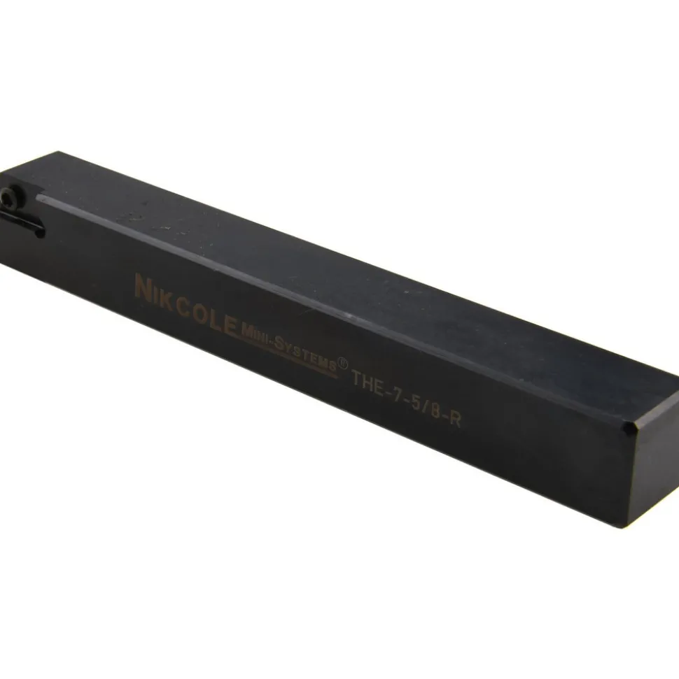 Indexable Grooving-Cutoff Toolholder: THE-7-5/8 RH .625SQ, Right Hand