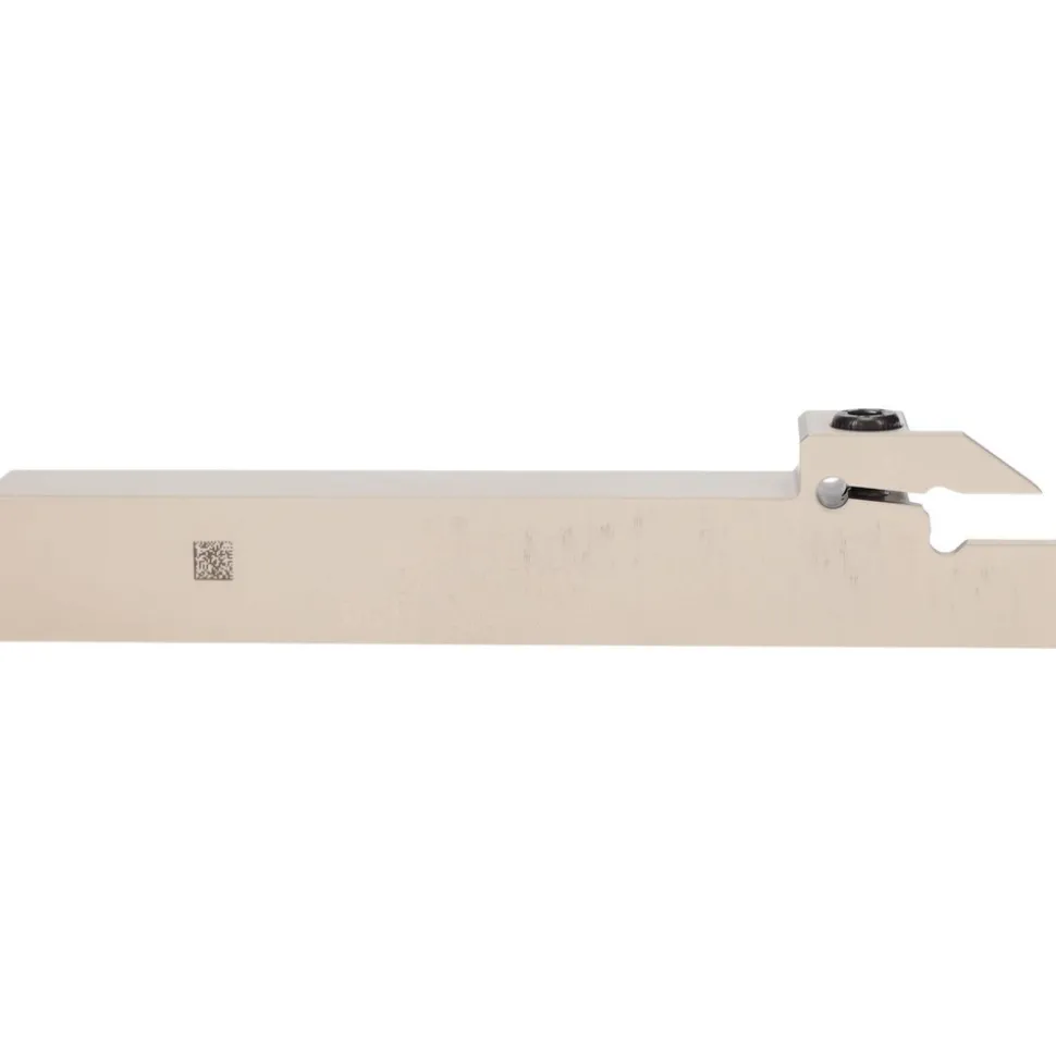 Indexable Grooving-Cutoff Toolholder: DGTL 19B-3D40, 0.118 to 1/8" Groove Width, 0.787" Max Depth of Cut, Left Hand