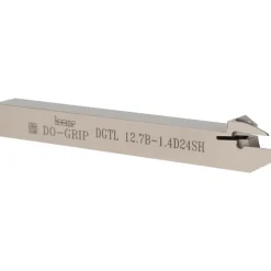 Indexable Grooving-Cutoff Toolholder: DGTL-12.7B-1.4D24SH, 0.055 to 0.055