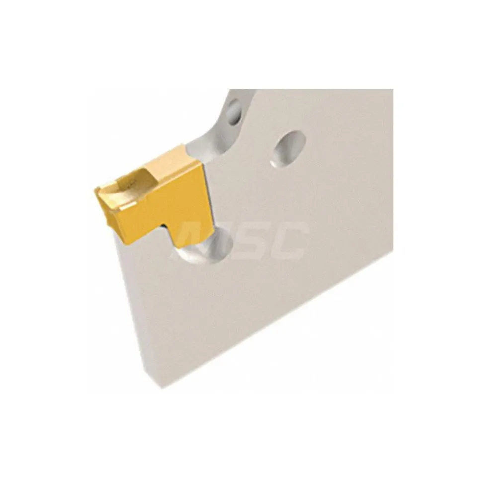 Indexable Grooving-Cutoff Toolholder: TGTL19-3JHP, 2.8 to 3.5 mm Groove Width, 22.22 mm Max Depth of Cut, Left Hand