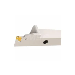 Indexable Grooving-Cutoff Toolholder: TGTL19-3JHP, 2.8 to 3.5 mm Groove Width, 22.22 mm Max Depth of Cut, Left Hand