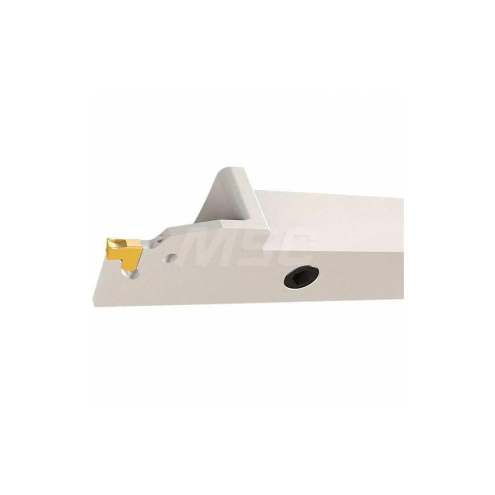 Indexable Grooving-Cutoff Toolholder: TGTL19-3JHP, 2.8 to 3.5 mm Groove Width, 22.22 mm Max Depth of Cut, Left Hand