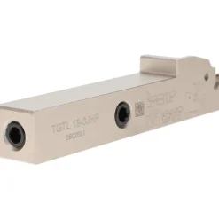 Indexable Grooving-Cutoff Toolholder: TGTL19-3JHP, 2.8 to 3.5 mm Groove Width, 22.22 mm Max Depth of Cut, Left Hand