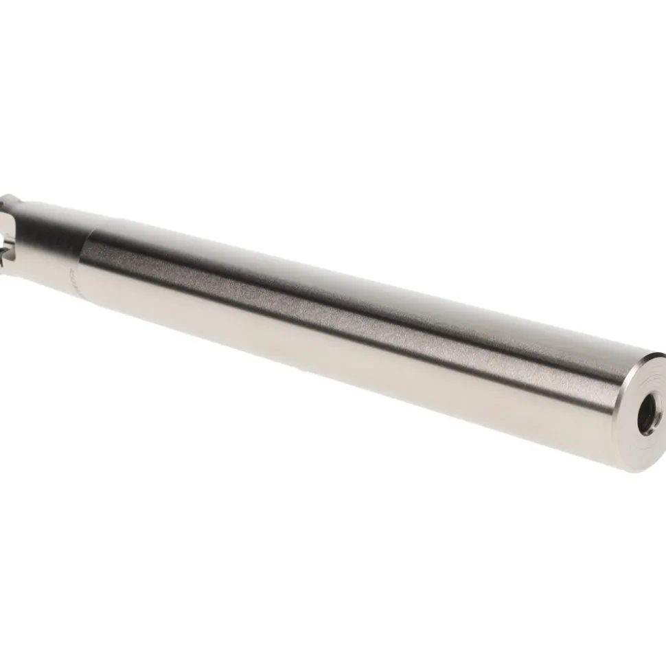 Indexable High-Feed End Mill: C10100R03A100200900, Straight Shank