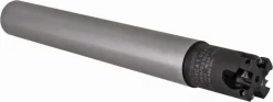 Indexable High-Feed End Mill: C7792VXP06CA1.0Z4R6.1, Straight Shank