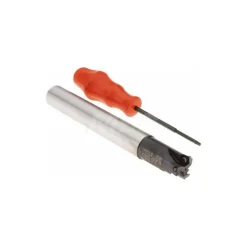 Indexable High-Feed End Mill: C7792VXD09CA1.00Z3R2, Cylindrical Shank