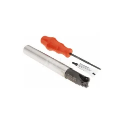 Indexable High-Feed End Mill: C7792VXD09CA1.00Z3R2, Cylindrical Shank