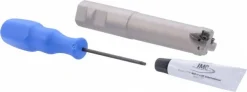 Indexable High-Feed End Mill: FFEWXD1.0033.0W1.0005, 1" Cut Dia, 1" Shank Dia, Weldon Flat Shank