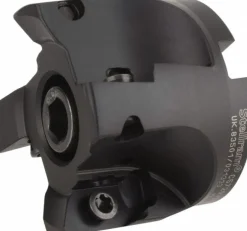 Indexable High-Feed Face Mill: 0.75" Arbor Hole