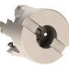 Indexable High-Feed Face Mill: 1.136 to 2" Cut Dia, 0.75" Arbor Hole