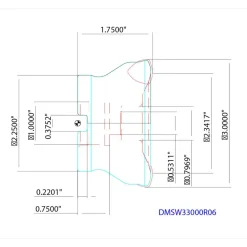 Indexable High-Feed Face Mills: Cutting Diameter (Inch): 3
