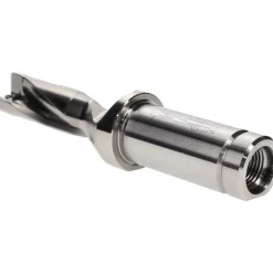 Indexable Insert Drill: DR1000-3000-125-09-3DN, 1" Max Dia, 3" Max Depth, 3xD, 1-1/4" Shank Dia