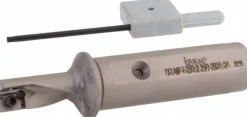 Indexable Insert Drill: DRMFI08R2.25D050A04, 0.3150" Max Dia, 0.7100" Max Depth, 2.25xD, 0.5000" Shank Dia