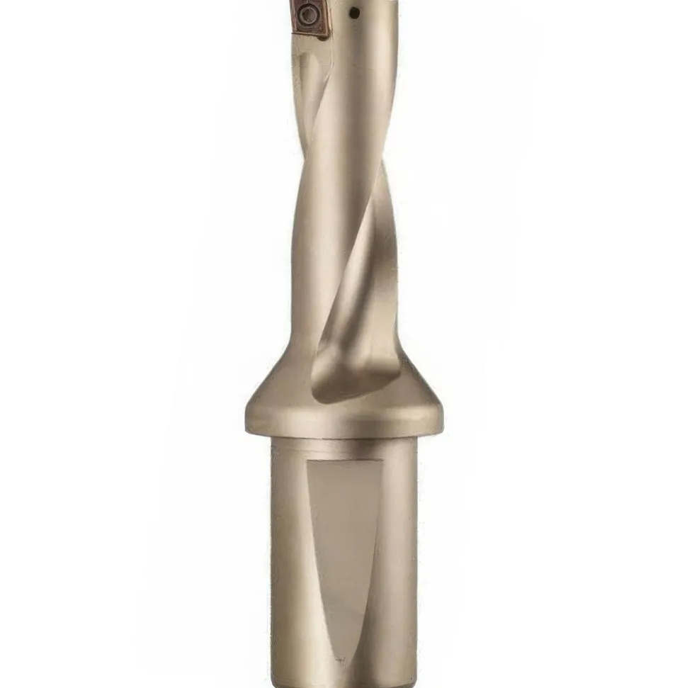 Indexable Insert Drill: WDX0875D3S100, 7/8" Max Dia, 3xD, 1" Shank Dia