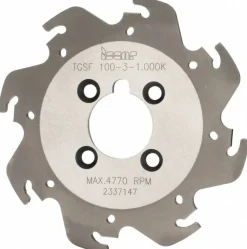 Indexable Slotting Cutter: 0.1180" Cutting Width, 3.9400" Cutter Dia, Arbor Connection, 1.0400" Depth of Cut, 1.0000" Hole Dia, 1.0000" Shank Dia, Right Hand