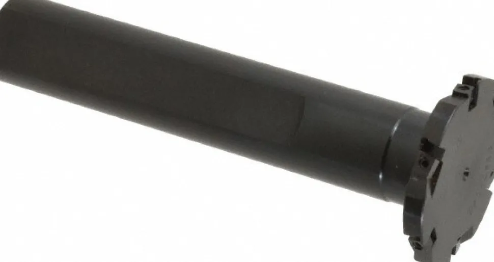 Indexable Slotting Cutter: 1/4" Cutting Width, 2" Cutter Dia, Shank Connection, 0.5000" Depth of Cut, 1" Shank Dia, 5.2500" Shank Length, Neutral