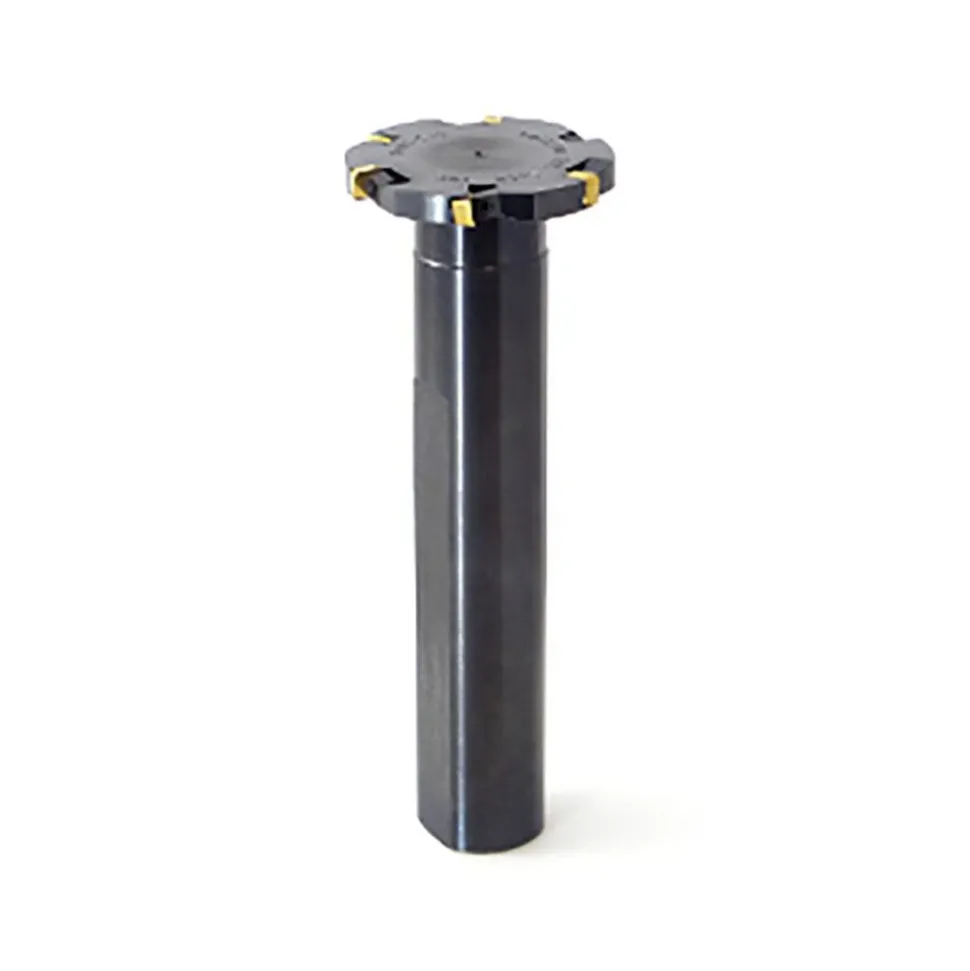 Indexable Slotting Cutter: 1/4" Cutting Width, 2" Cutter Dia, Shank Connection, 0.5000" Depth of Cut, 1" Shank Dia, 5.2500" Shank Length, Neutral