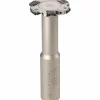 Indexable Slotting Cutter: 1/8" Cutting Width, 2" Cutter Dia, Weldon Connection, 0.6250" Depth of Cut, 3/4" Shank Dia, 4.1250" Shank Length, Right Hand