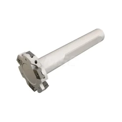 Indexable Slotting Cutter: 1/4" Cutting Width, 2" Cutter Dia, Weldon Connection, 0.6250" Depth of Cut, 3/4" Shank Dia, 3.9810" Shank Length, Right Hand