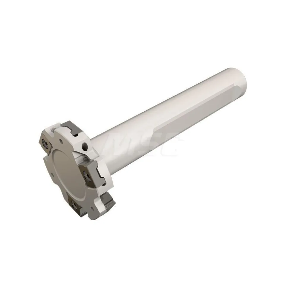 Indexable Slotting Cutter: 1/4" Cutting Width, 2" Cutter Dia, Weldon Connection, 0.6250" Depth of Cut, 3/4" Shank Dia, 3.9810" Shank Length, Right Hand