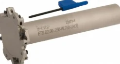 Indexable Slotting Cutter: 1/4" Cutting Width, 2" Cutter Dia, Weldon Connection, 0.6250" Depth of Cut, 3/4" Shank Dia, 3.9810" Shank Length, Right Hand