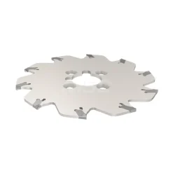 Indexable Slotting Cutter: 0.0940" Cutting Width, 3.1500" Cutter Dia, Arbor Connection, 0.6300" Depth of Cut, 1.0000" Hole Dia, 1.0000" Shank Dia