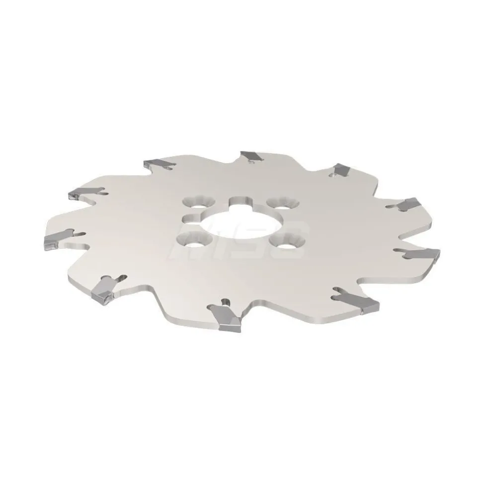 Indexable Slotting Cutter: 0.0940" Cutting Width, 3.1500" Cutter Dia, Arbor Connection, 0.6300" Depth of Cut, 1.0000" Hole Dia, 1.0000" Shank Dia