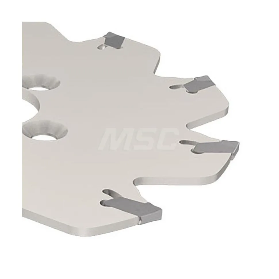Indexable Slotting Cutter: 0.0940" Cutting Width, 3.1500" Cutter Dia, Arbor Connection, 0.6300" Depth of Cut, 1.0000" Hole Dia, 1.0000" Shank Dia