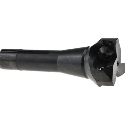 Indexable Square-Shoulder End Mill: 2"XR8 SHK, 2" Cut Dia, 0.656" Max Depth of Cut, R8 R8 Shank