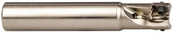 Indexable Square-Shoulder End Mill: R217.69-00.375-0-062AN, 3/8" Cut Dia, 0.197" Max Depth of Cut, 3/8" Dia Cylindrical Shank