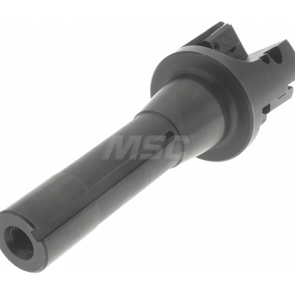 Indexable Square-Shoulder End Mill: EM-20-R8 2XR8 SH, 2" Cut Dia, 0.65" Max Depth of Cut, R8 R8 Shank