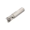 Indexable Square-Shoulder End Mill: R217.69-00.75-3-12-2AN, 3/4" Cut Dia, 0.433" Max Depth of Cut, 3/4" Dia Weldon Flat Shank