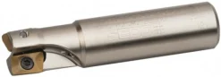 Indexable Square-Shoulder End Mill: R217.69-00.75-3-12-2AN, 3/4" Cut Dia, 0.433" Max Depth of Cut, 3/4" Dia Weldon Flat Shank