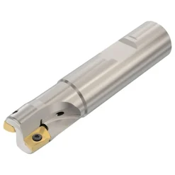 Indexable Square-Shoulder End Mill: R217.69-00.750-3-10-2A, 3/4" Cut Dia, 0.354" Max Depth of Cut, 3/4" Dia Weldon Flat Shank
