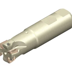 Indexable Square-Shoulder End Mill: WEZ20750EW03, 3/4" Cut Dia, 0.394" Max Depth of Cut, 3/4" Dia Weldon Flat Shank