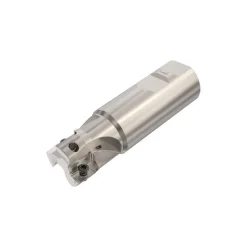 Indexable Square-Shoulder End Mill: R217.69-01.25-3-18-3AN, 1-1/4" Cut Dia, 0.669" Max Depth of Cut, 1-1/4" Dia Weldon Flat Shank
