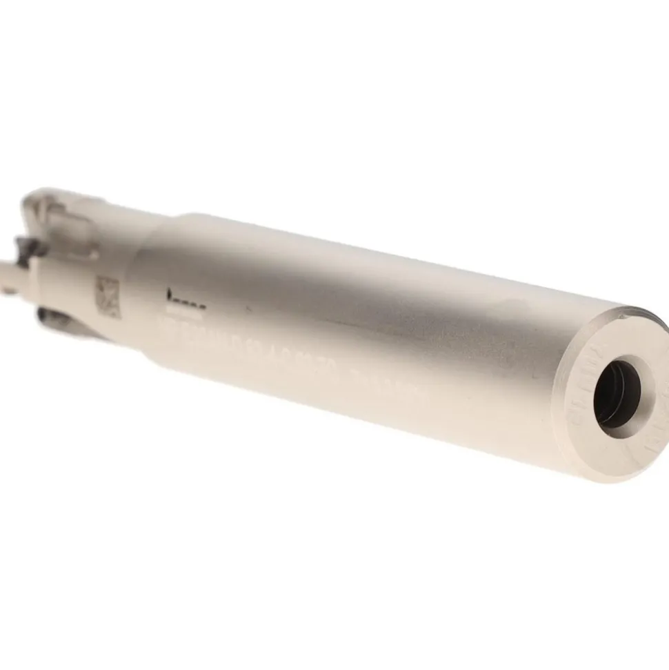 Indexable Square-Shoulder End Mill: HP E90AN-D.62-4-C.62-7, 5/8" Cut Dia, 0.303" Max Depth of Cut, 5/8" Dia Cylindrical Shank