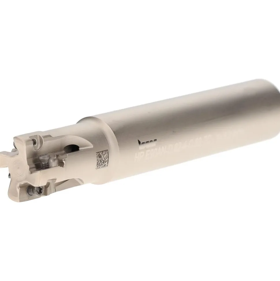 Indexable Square-Shoulder End Mill: HP E90AN-D.62-4-C.62-7, 5/8" Cut Dia, 0.303" Max Depth of Cut, 5/8" Dia Cylindrical Shank