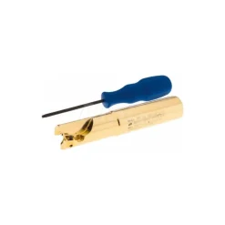 Indexable Square-Shoulder End Mill: HM90 EAL-D100-C100L5, 1" Cut Dia, 0.531" Max Depth of Cut, 1" Dia Cylindrical Shank