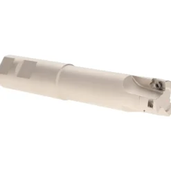 Indexable Square-Shoulder End Mill: HM90E90A-D1.0-3W1.00XL, 1" Cut Dia, 0.394" Max Depth of Cut, 1" Dia Weldon Flat Shank