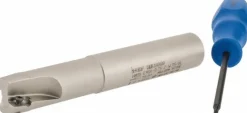Indexable Square-Shoulder End Mill: HM90 E90A D.75-2W.75XL, 3/4