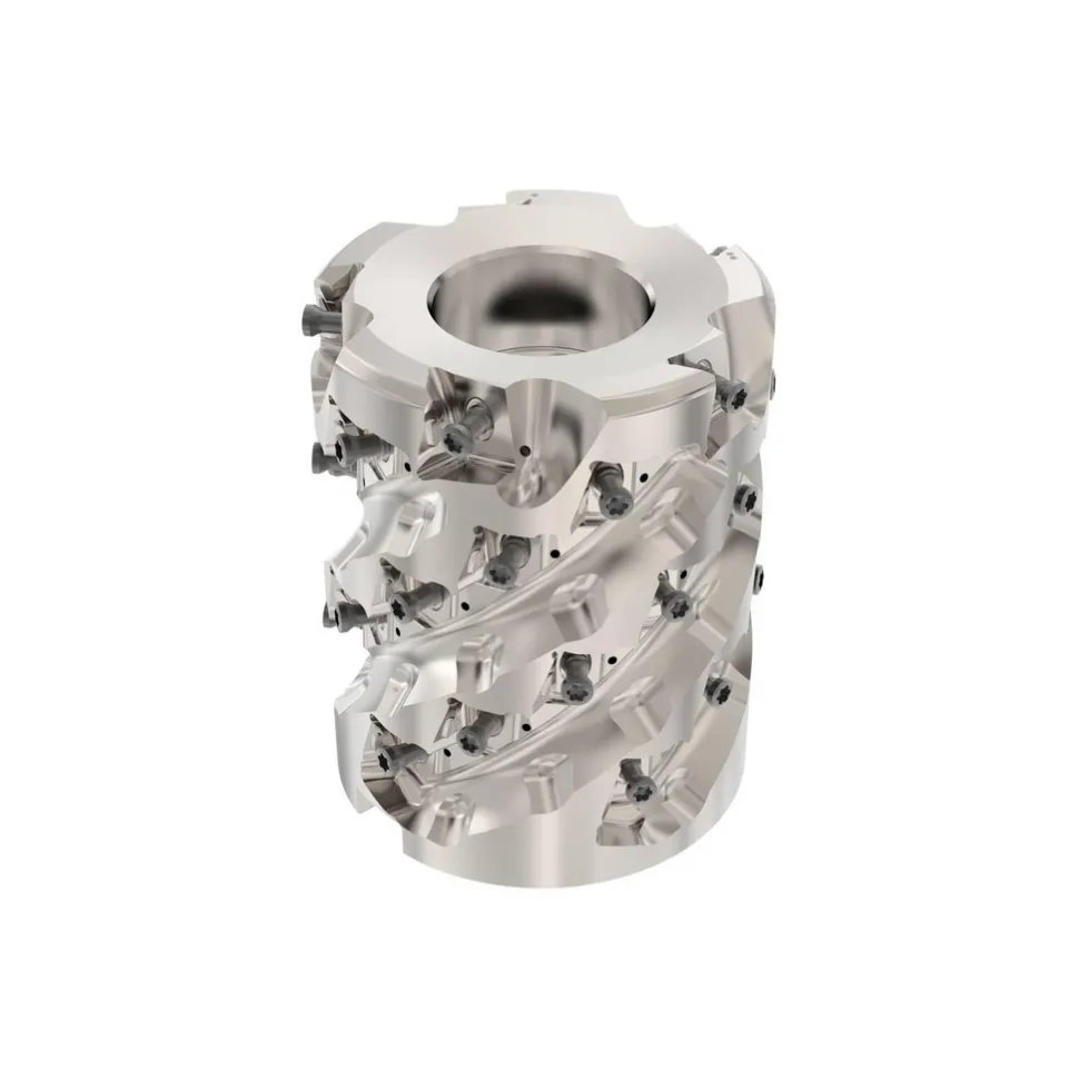 Indexable Square-Shoulder Face Mill: R220.9403.003.18LO125A, 3'' Cut Dia, 1.2500" Arbor Hole Dia, 3.1890" Max Cutting Depth