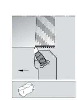 Indexable Threading Toolholder: Internal & External, Left Hand, 1 x 1" Shank