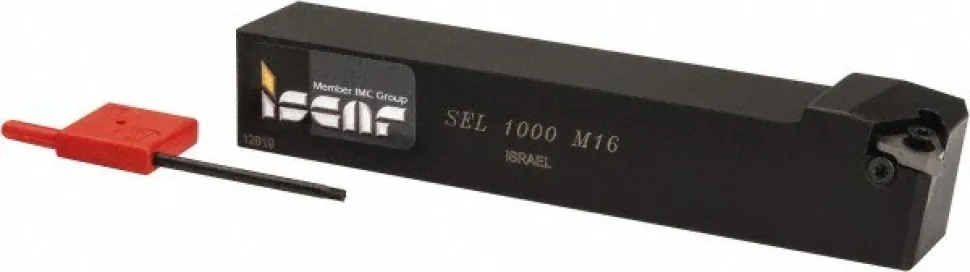 Indexable Threading Toolholder: External, Left Hand, 1 x 1" Shank