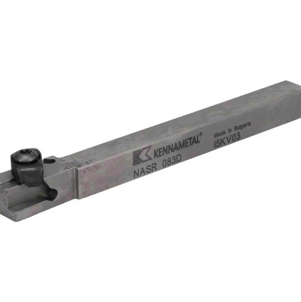 Indexable Threading Toolholder: Internal & External, Right Hand, 1/2 x 1/2" Shank
