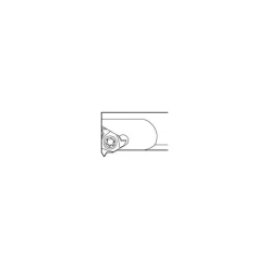 Indexable Threading Toolholder: Internal, Right Hand, Uses 2 Inserts, 0.566 x 5/8