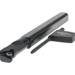 Indexable Threading Toolholder: Internal, Right Hand, Uses 2 Inserts, 0.566 x 5/8