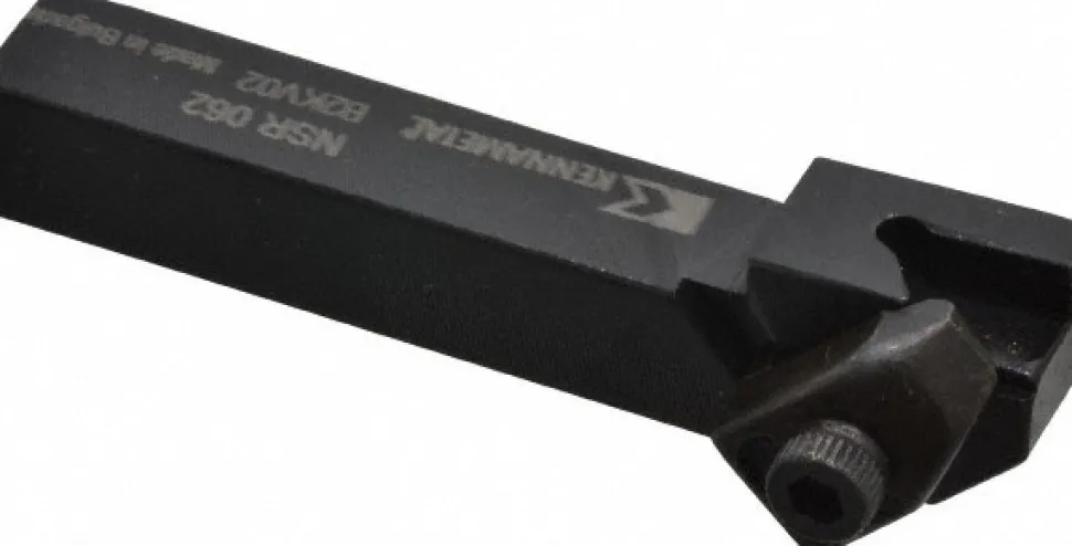 Indexable Threading Toolholder: Internal & External, Right Hand, 3/8 x 3/8" Shank