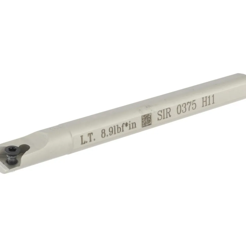 Indexable Threading Toolholder: Internal, Right Hand, 0.38 x 0.38" Shank