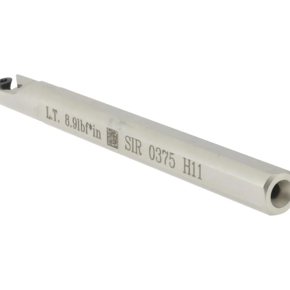 Indexable Threading Toolholder: Internal, Right Hand, 0.38 x 0.38" Shank